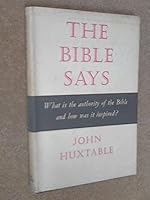 The Bible Says B001MSGUUI Book Cover