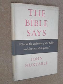 Hardcover The Bible Says Book