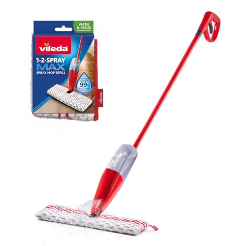 Vileda 1.2 Spray Max System Bodenwischer mit Sprühkopf, mit...