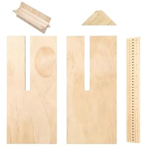 Benecreat Buchbinderei Werkzeugset 23.5cm Holz