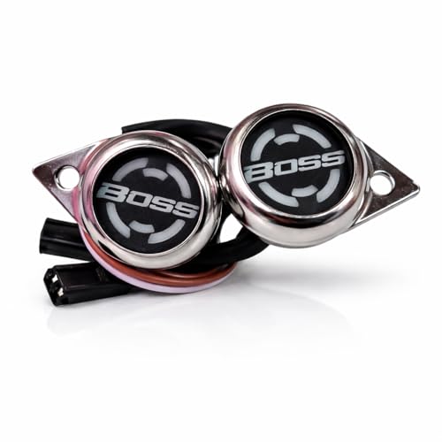 Image of BOSS LED Eyes Parking Light White Compatible with Royal Enfield Classic Standard Electra 350, 500 cc BS4, BS6 (2015 to 2021)