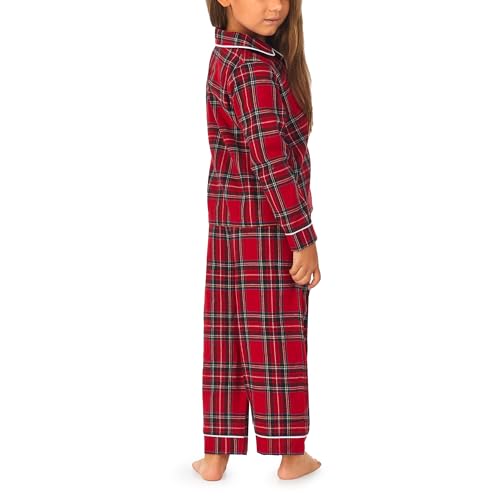 Sleepwear for Children Classic Long Sleeve and Pant Holiday Flannel Boys and Girls Pajamas (Toddler & Kids)3
