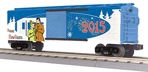 MTH O 2015 Happy New Year Boxcar