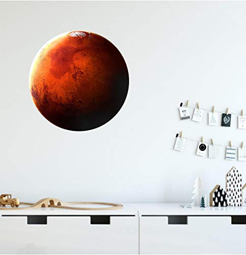 Vinilo Decorativo Mars 24" Sistema Solar Removible miniatura 2