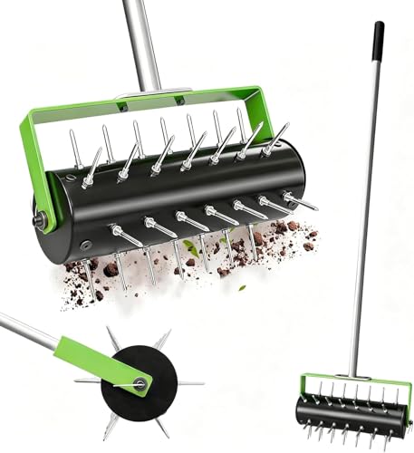 Failenfeivp Rolling Lawn Aerator Tool
