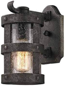 Troy Lighting Barbosa-1 Light Outdoor Wall Lantren-5.13 Inches Wide by 9.5 Inches High