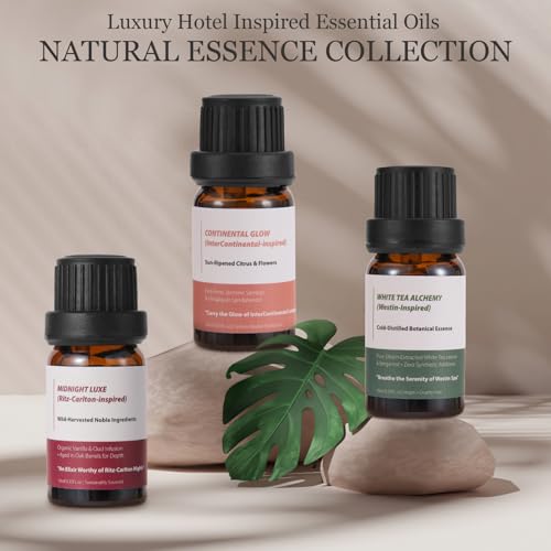 Set de ambientadores con difusor grande y aceites de viaje miniatura 7
