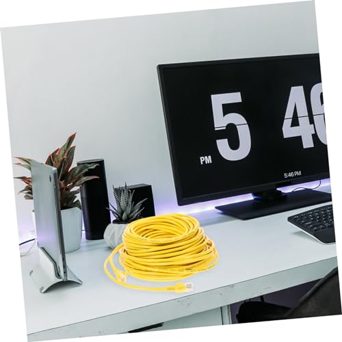 Cable Ethernet Cat 5e 20m para red y conexión miniatura 4
