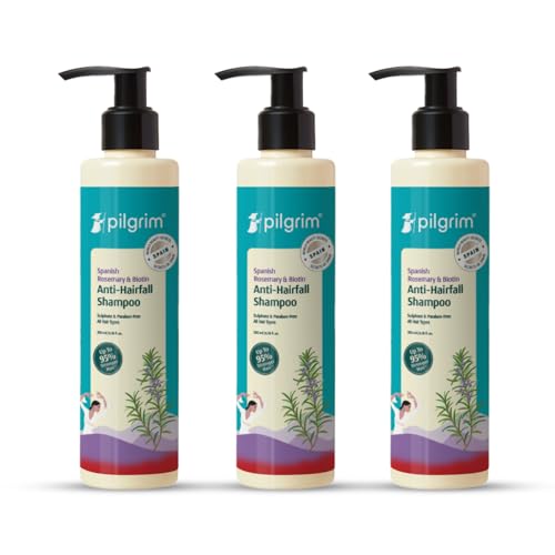 Pilgrim Spanish Rosemary & Biotin Anti Hairfall Shampoo for Reduc...