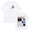 Genérico Camiseta Gráfica con Estampado De Rapero Myke Towers para Hombre, Camiseta De Manga Corta De a La Moda De Hip Hop, Ropa Retro Unisex De Gran Tamaño (J XS)