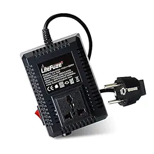 LiteFuze LC-300EU 300Watt Step Up/Down Travel Voltage Converter, EU Cord