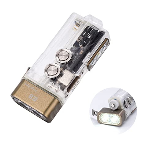 Linterna llavero híbrida RovyVon Angel Eyes E8 para no quedarte a oscuras gracias a su doble batería