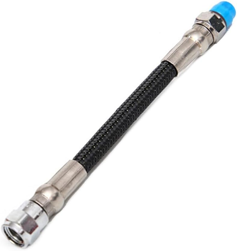 High Pressure Hose for Scuba Diving Offering Robust Nylon Construction for 1st Stage Gauge and 350Bar Pressure for Safe Adventures (15cm)