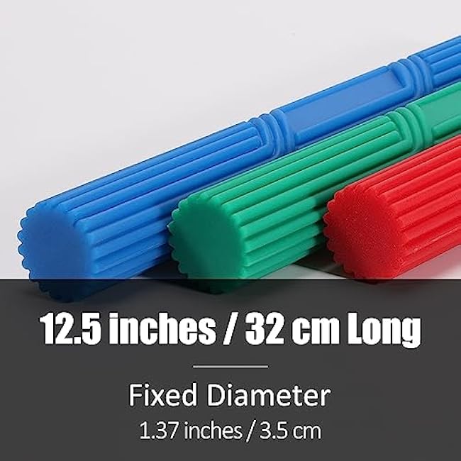 Flex Therapy Bar Strengthener, Tennis Elbow Physical Therapy Bar, Resistance Bar for Golfers Elbow, Tendonitis, Wrist, Forearms Pain Relief