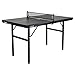 STIGA Mini Tennis Table Black Edition Mesas de Ping Pong, Unisex-Adult, 125 x 72 x 75 cm, Black