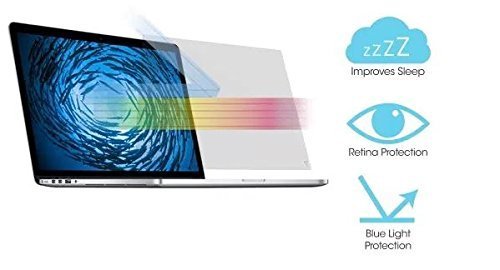 Vizobluex B078GY47V5 20-22 Inch Anti-Blue Light Filter For Computer Monitor. Blue Light Monitor Screen Protector Panel (19.7 X 12.0 Inch). Blocks Blue Light. Fits Lcd thumb #6