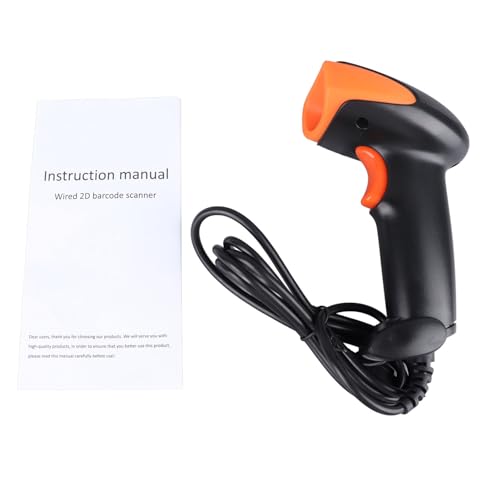 Kabelloser Barcode Scanner 1D/2D - QR Code Leser Für Lager & Supermarkt