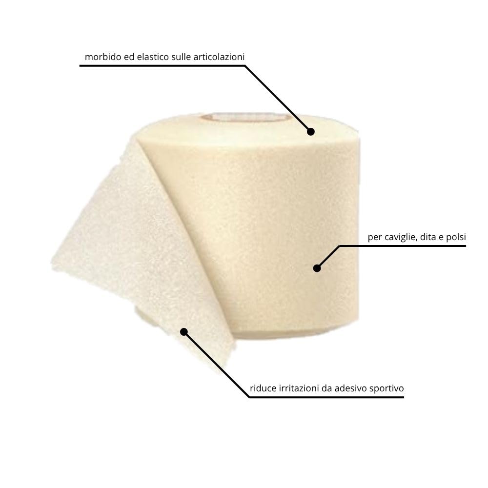 SPAS SRL SALVAPELLE Sport Tape cm 7x27,5 mt - Bendaggio SALVAPELLE