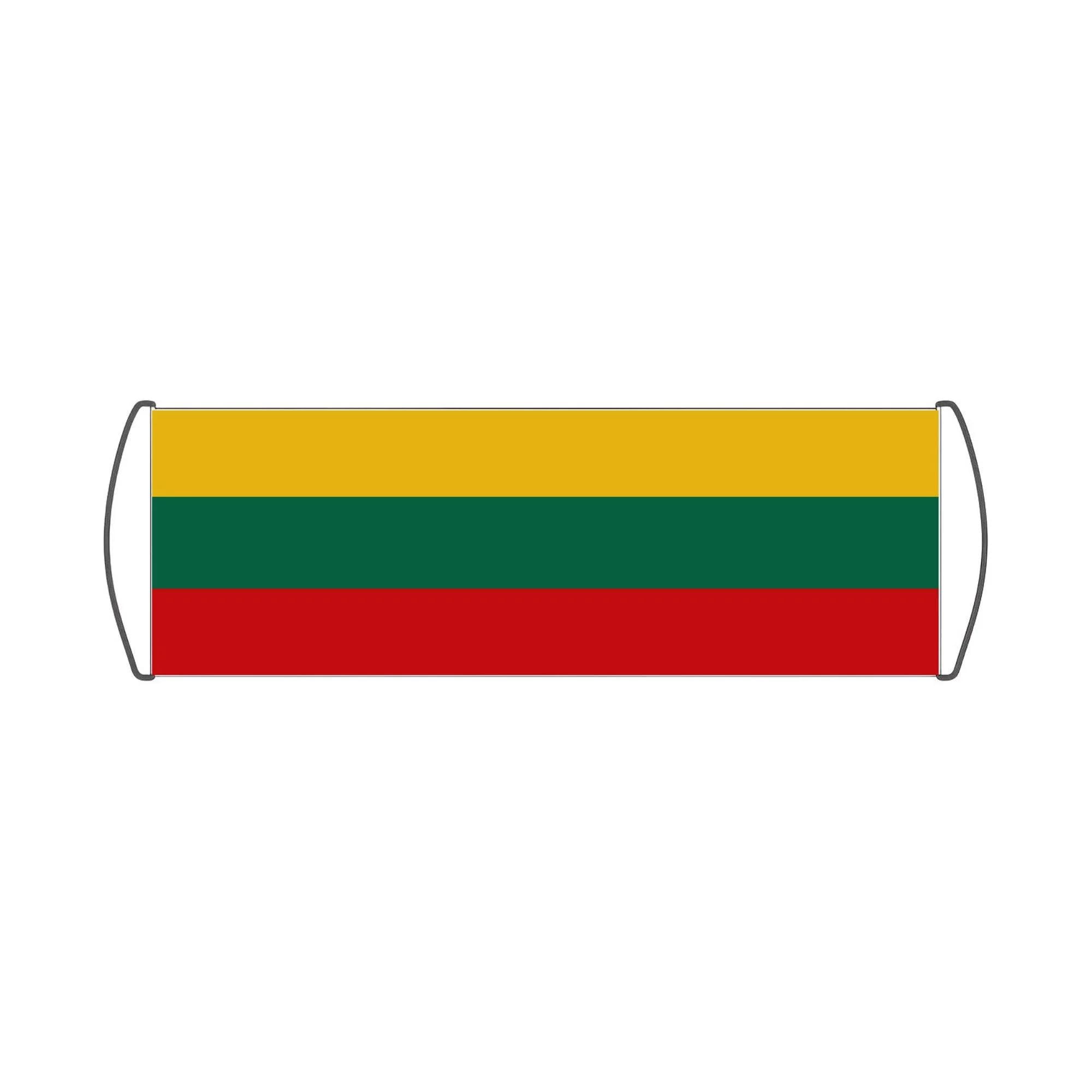 Pixelforma Lithuania Flag Scroll Banner 17x50cm
