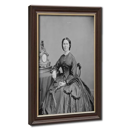 Toile Clara Barton portrait mural pour un bureau inspirant 20x30