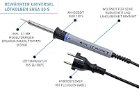 ERSA Lötkolben 30 S 30W 230V 0330KD bewährter Universallötkolben für gänige Löt & Entlöt-Aufgaben – Ansicht 2