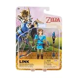 World of Nintendo The Legend of Zelda: Breath of The Wild Link 4 Inch Action Figure