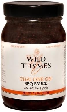 Best BBQ Wild Thymes BBQ Sauce (Thai One On, 1 Pack)