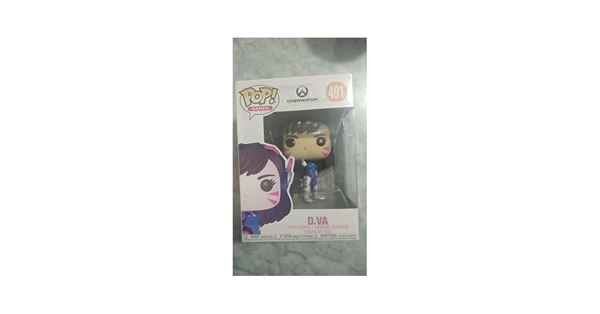 ゲームキャラクター Funko pop Overwatch D.Va Amazon.com: Funko Pop! Games: Overwatch - D.Va (Nano Cola