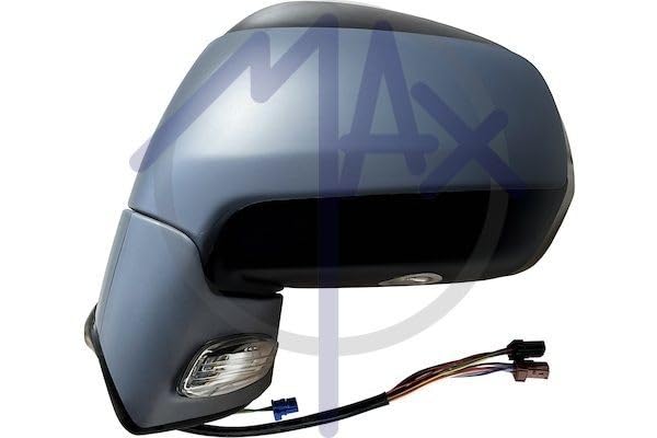 MAX MCT207-L Specchietto retrovisore esterno termico convesso tonalità blu per regolazione elettrica specchio ribaltabile/ripiegabile elettricamente con memoria anteriore Sx Compatibilità con CITROËN