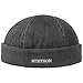 Produktbild Stetson Old Cotton Winter Dockermütze - Dockercap Herren - Herrenmütze Wasserabweisend - Mütze gefüttert (Fleece) - Fischermütze Herbst/Winter - Wintermütze schwarz M (56-57 cm)