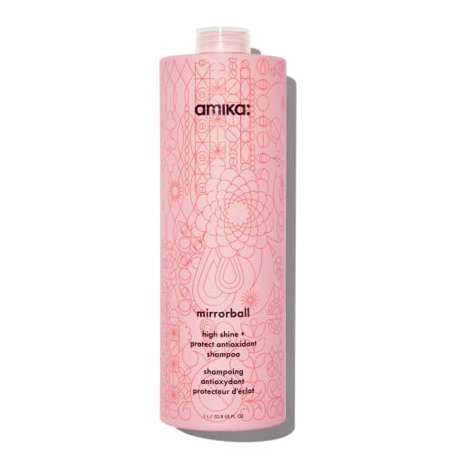 Amika Mirrorball High Shine + Protect Antioxidant Shampoo, 1000Ml #TOP25