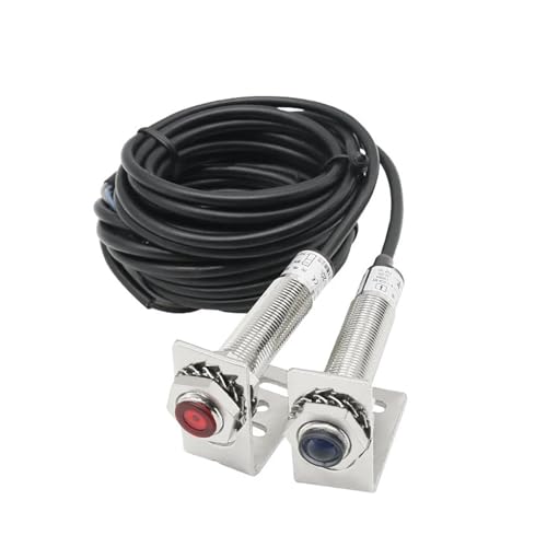 Capteur de lumière M12 interrupteur photoélectrique pass faisceau PNP NO