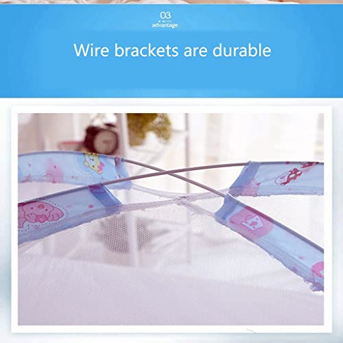 Moustiquaire lit bébé pliable contre les nuits agitées d'été - 8