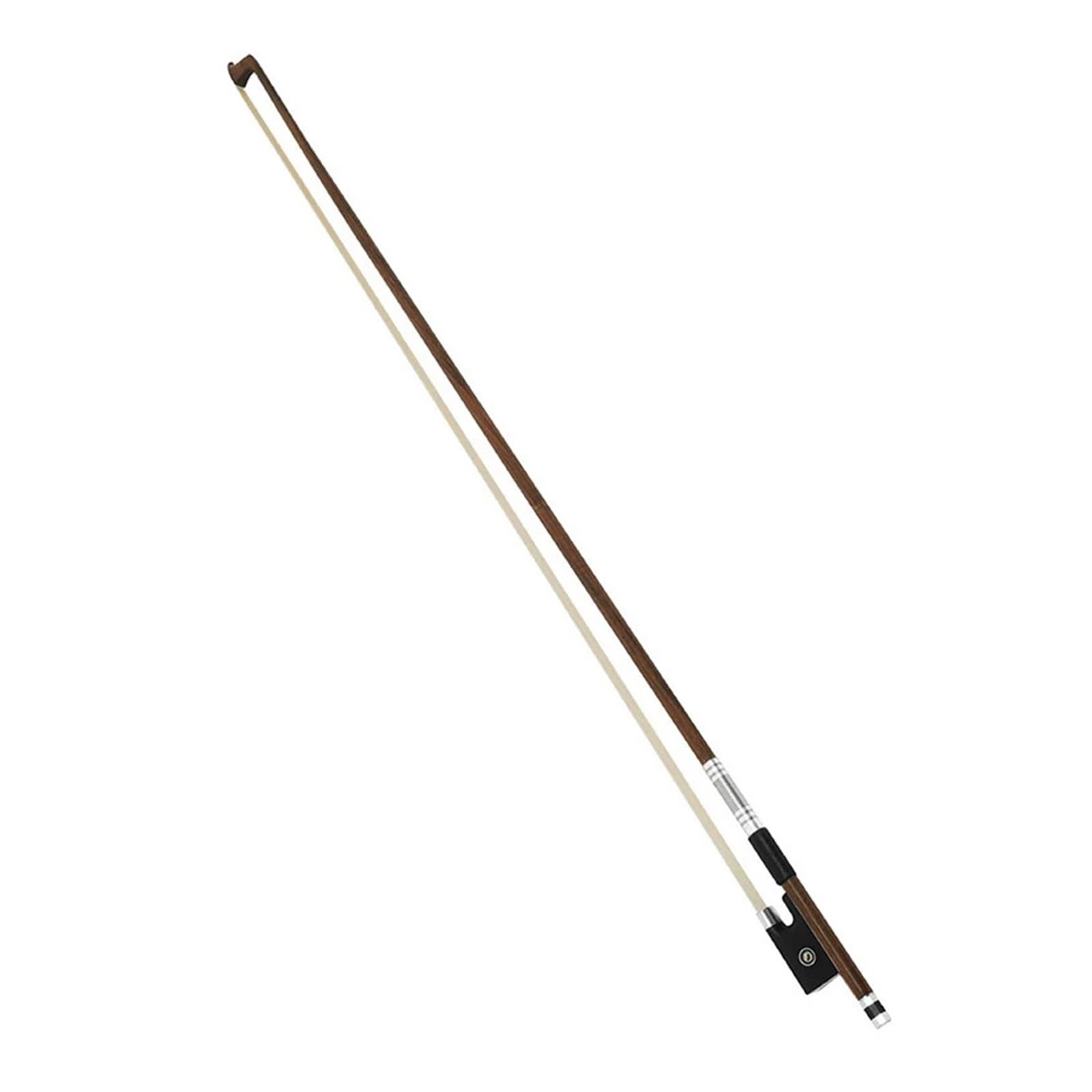 Arco for violino entry level 4/4 VB-5 Grado 1A Brazilwood Ebano Rana Nichel Argento Joyeeviolini Peso standard Accessorio for studenti | 3-4