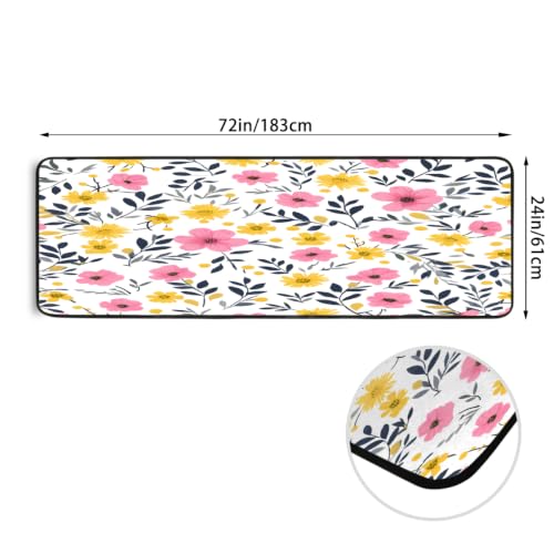 Tapis de sol antidérapant et absorbant lavable pour cuisine