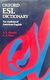 Oxford English as a Second Language Dictionary: For Students of American English (Diccionario Oxford Compendium)