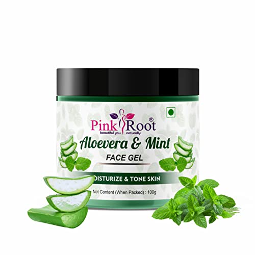 Pink Root Aloevera & Mint Face Gel 100ml