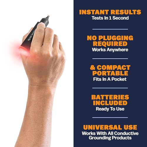 Image of GAYA Conductivity Tester Pen for Grounding Mats, Sheets and Wristbands