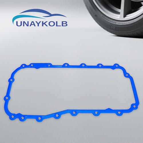 Image of Oil Pan Gasket Set Compatible With 1990-2011 Chrysler Dodge Caravan Concorde 3.3L V6 OHV 12v