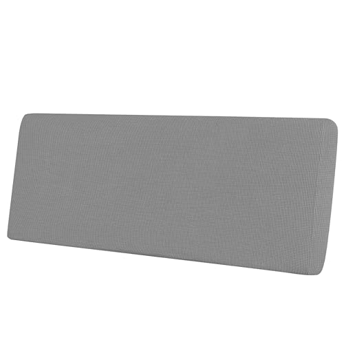 Image of Easy-Going Stretch 1 Piece Oversized Couch Cushion Cover for Sofa | X-Large Sofa Cushion Furniture Protector Sofa Seat sofa slipcover Washable sofa cover soft with Bottom Light Gray