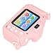 Tyenaza Mini Digital Kids Camera, 20MP Pink Cartoon Style Video & Selfie Camera, Rechargeable Toddler Toys, Excellent Gift for Boys or Girls