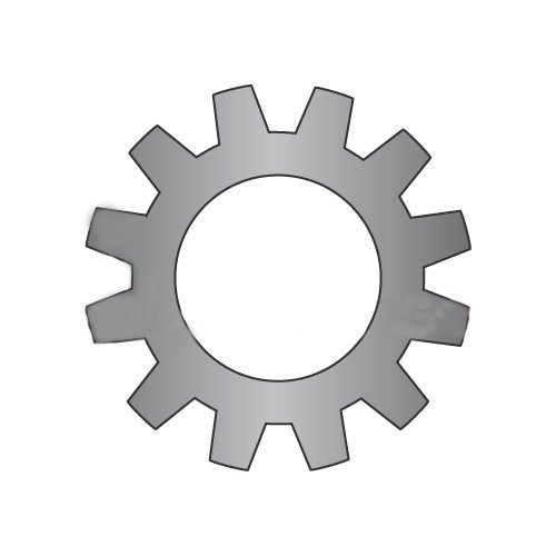 #6 External Tooth Lock Washers / 18-8 Stainless Steel/Black Oxide/Outer Diameter: .305" - .320" / Thickness Range : .016" - .022" (Carton: 10,000 pcs)