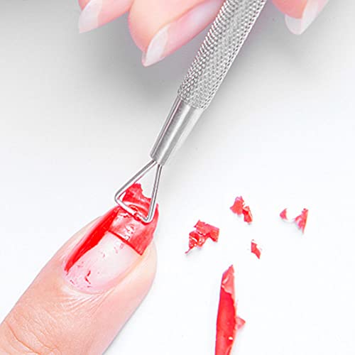 Nagelhautschieber Löffel Set Edelstahl Nagelreiniger Dead Skin Remover Maniküre Werkzeug Nagel Gel Polnisch Remover… – Bild 6