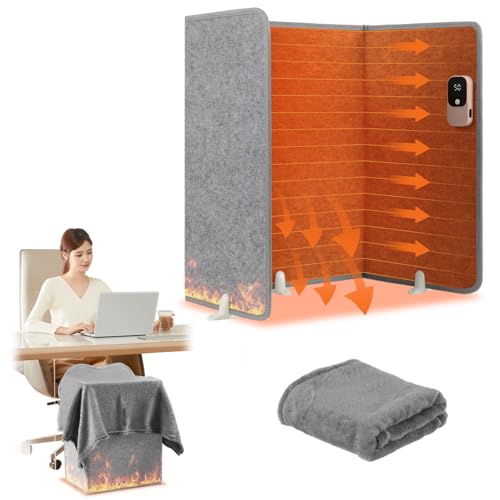 Herarimi パネルヒーター 足元ヒーター 【3段温度調節/タイマー設定可...