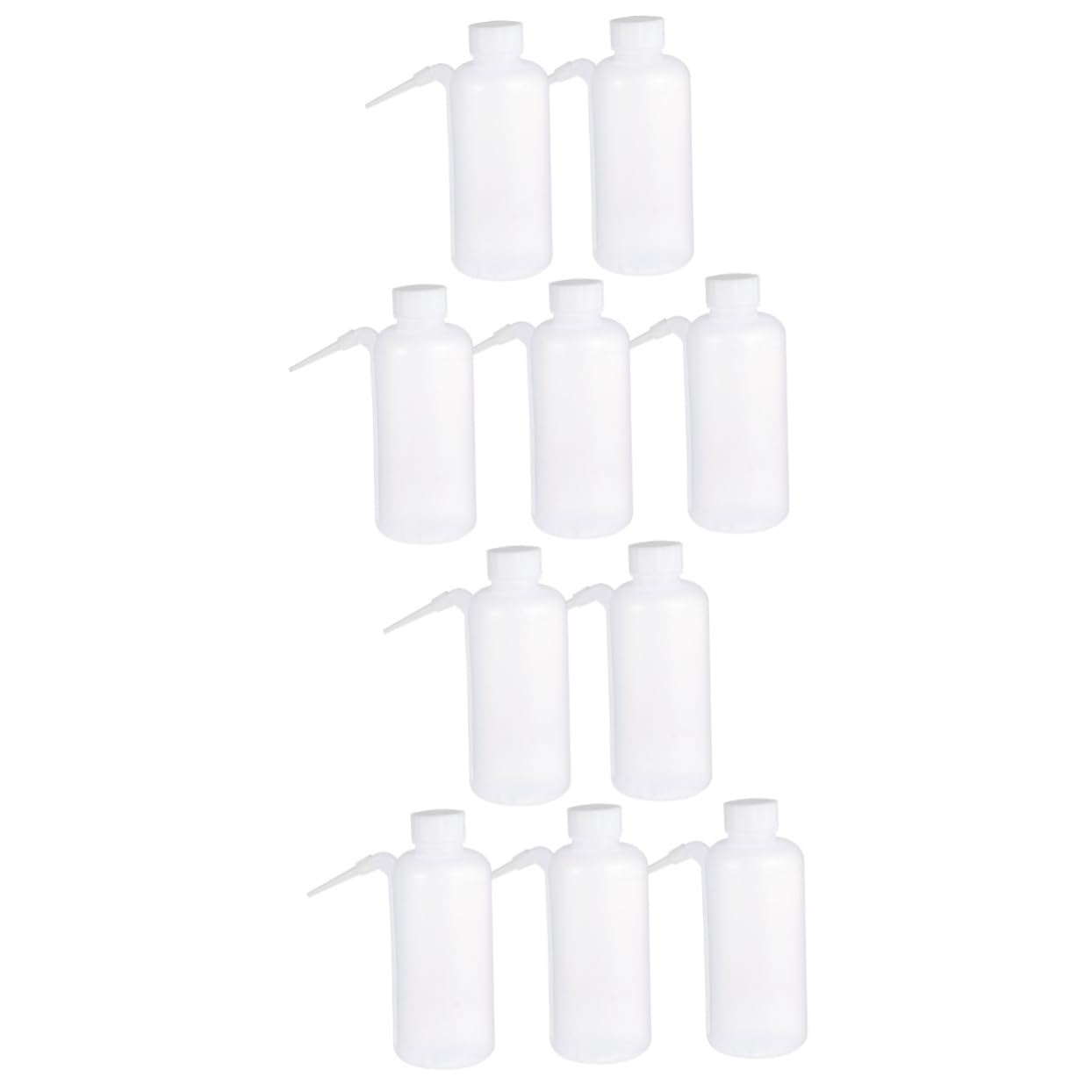 Healvian 10stücke Teiliges Set Kunststoff-waschflaschen Leckfreie Spritzflaschen Für Flüssigkeiten Für Friseursalons Und Heimgebrauch Hitzebeständig Langlebig