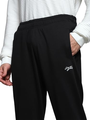 Image of Jack & Jones Men's Mid Rise Regular Track Pants