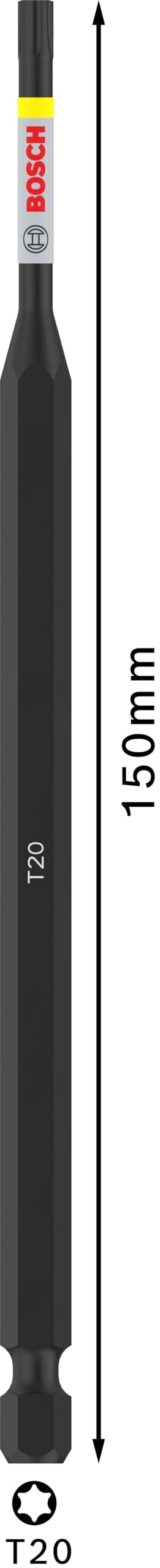 Image secondaire de Embout PRO Torx Impact Bosch 220 mm - Accessoire Visseuse Durable