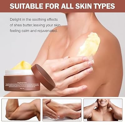 2PCS Crowned SKLN Body Butter for Men,Crowned SKLN Cologne Body Butter for Men-Gift for Father,Husband, Boyfriend (3.52 Fl Oz)