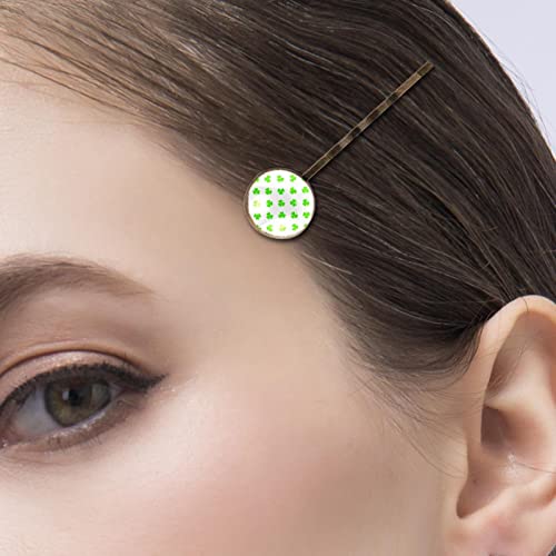 Épingles à cheveux trèfle vert barrette pinces accessoires de tête