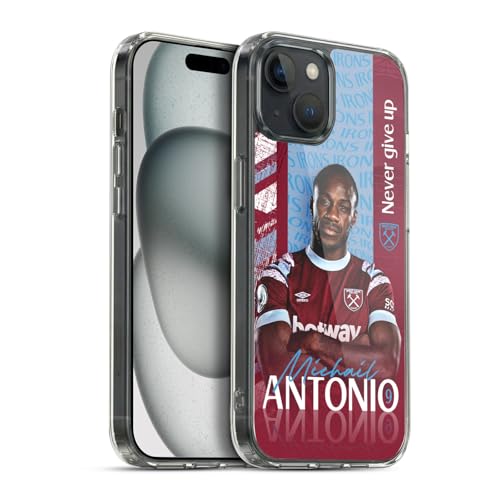 Carcasa West Ham Michail Antonio para iPhone 15 Plus en el estadio